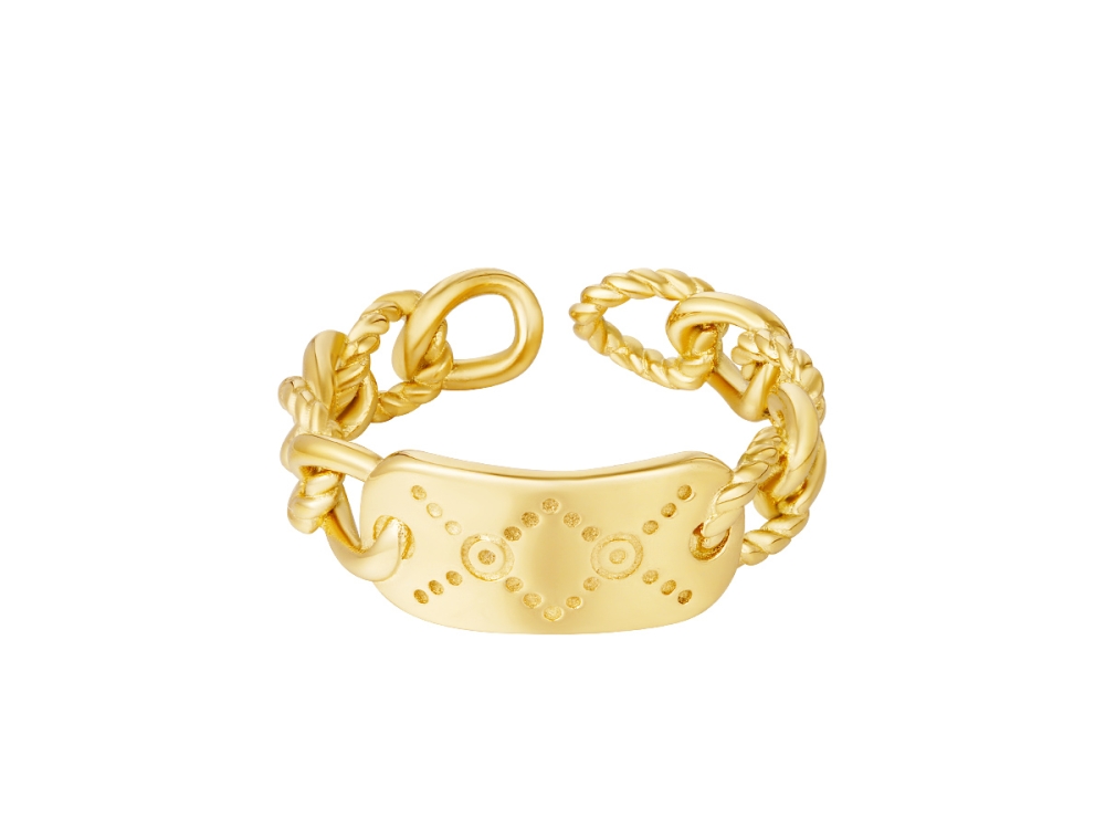 Lady ring goud